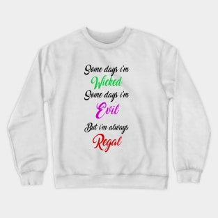 Wicked vs Evil Crewneck Sweatshirt